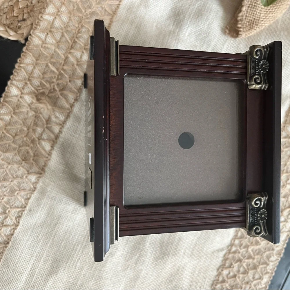 The Bombay Company Picture Frame Cube Storage Keepsake Box 2002